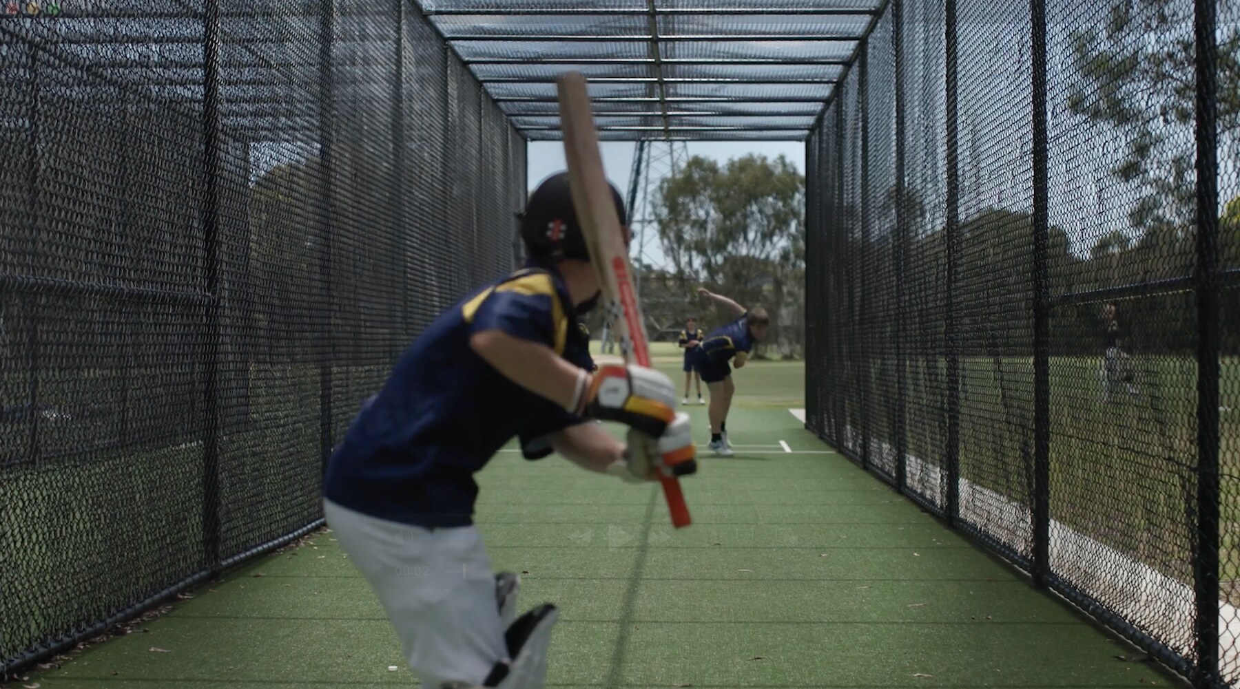 De La Salle video — student life cricket nets