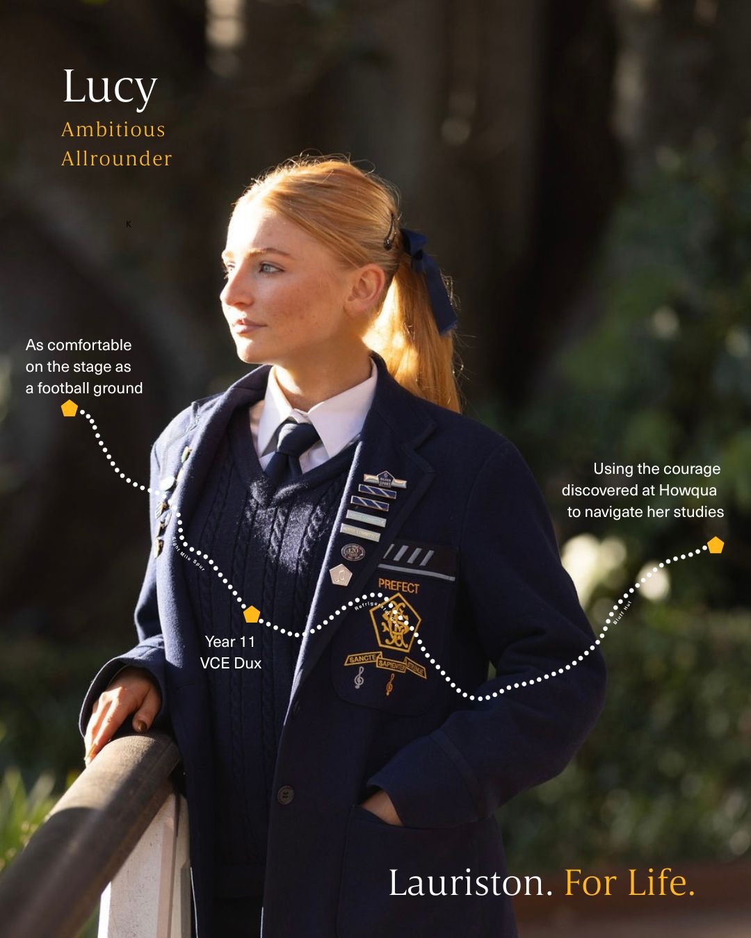 Lucy Gough — Ambitious Allrounder. Current student.