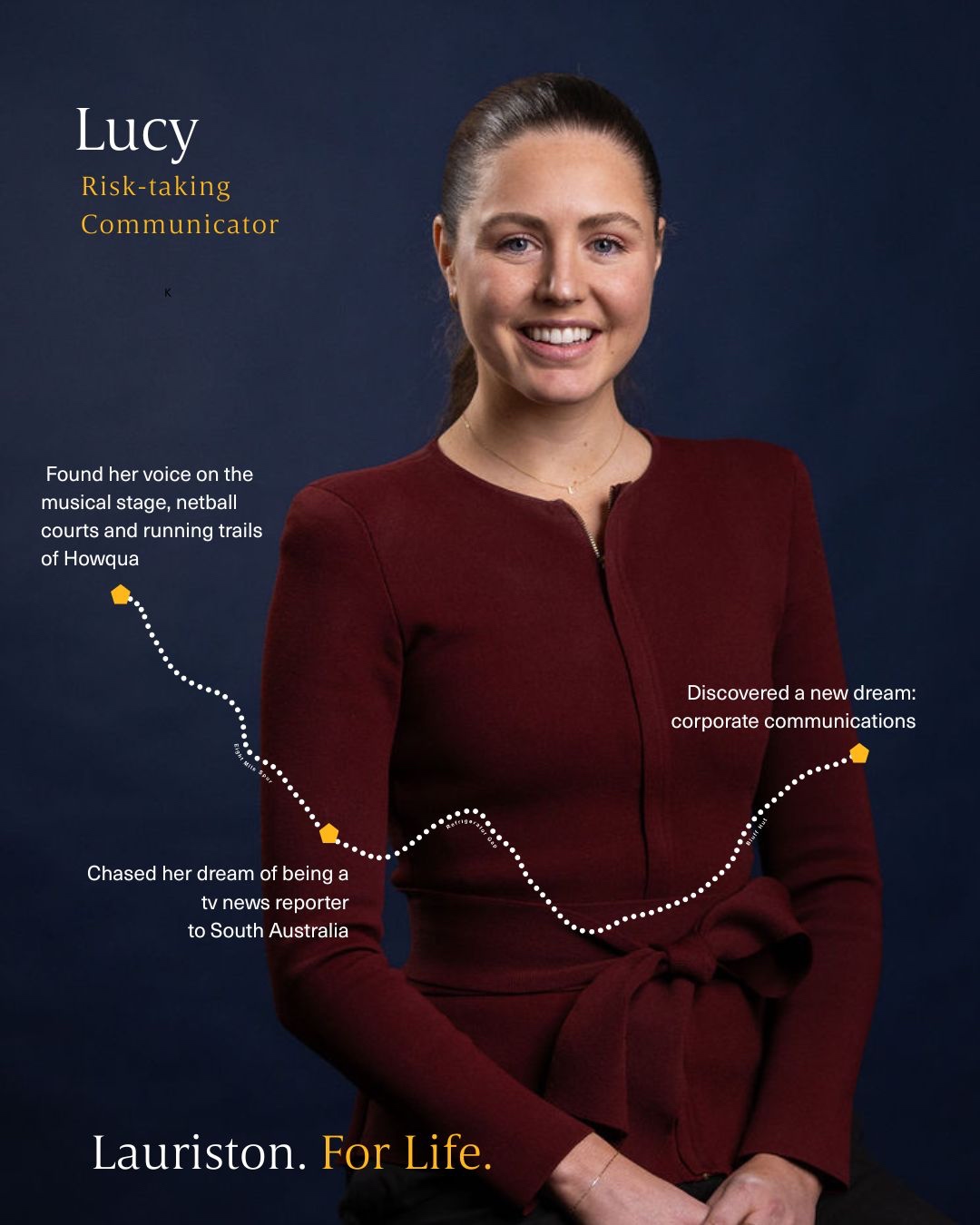 Lucy Hinton — Risk-taking Communicator. Alumna.